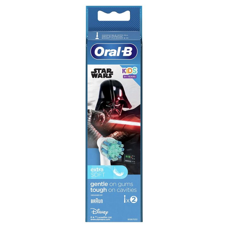Oral B Rez Periuta Electrica pt Copii Star Wars x 2buc