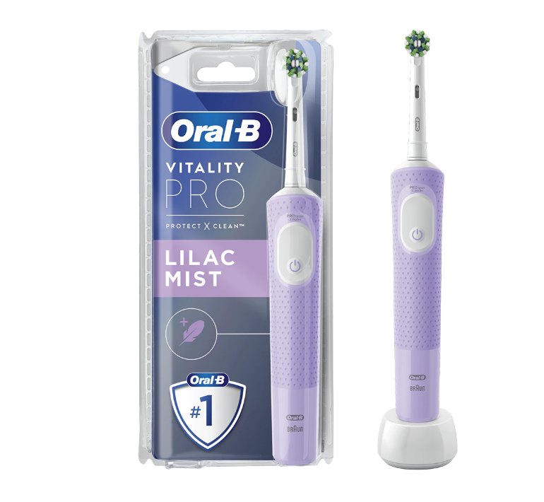 Oral B Periuta Electrica Vitality Pro Protect Clean Lilac Mist
