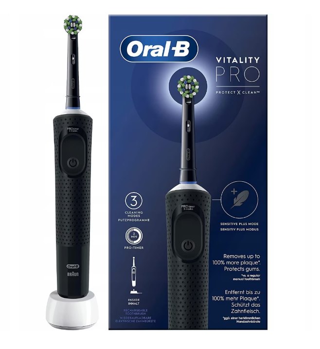 Oral B Periuta Electrica Vitality Pro Protect Clean Black