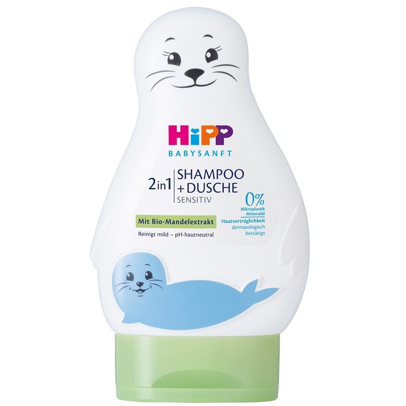 Hipp BabySanft 2in1 Sampon si Gel de Dus 200ml