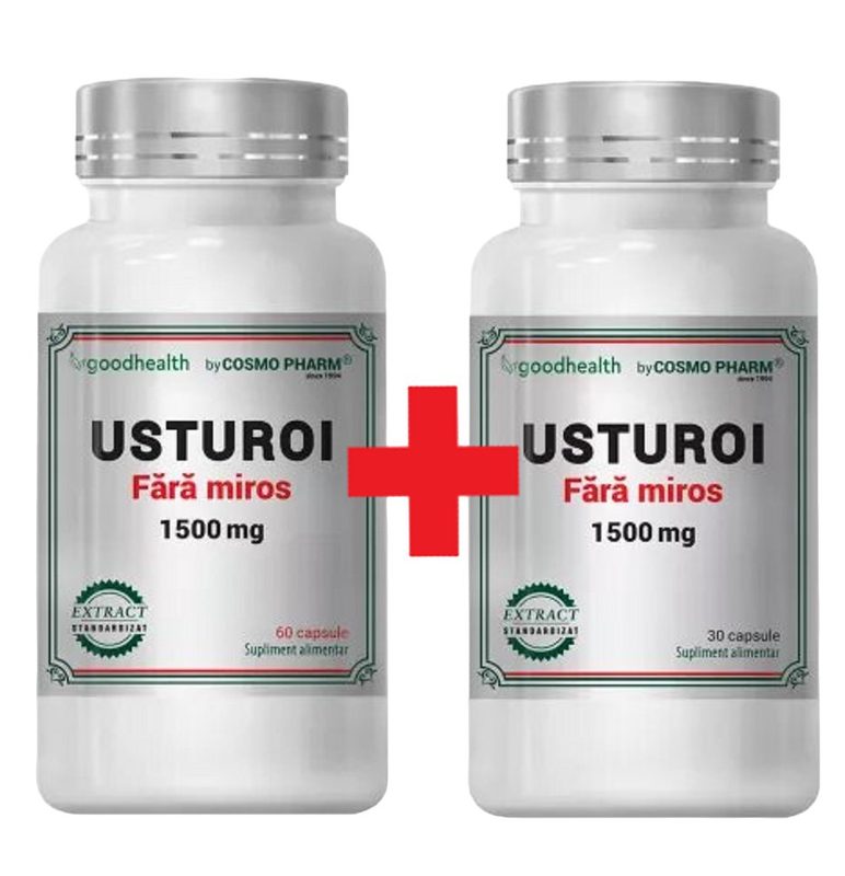 Cosmopharm Usturoi fara Miros 1000mg x 60cps + 30cps