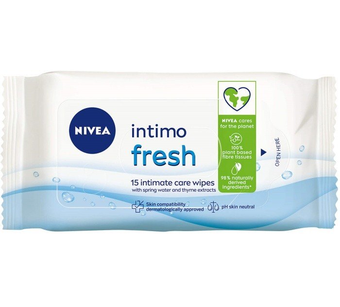 Nivea Servetele Intimo Fresh