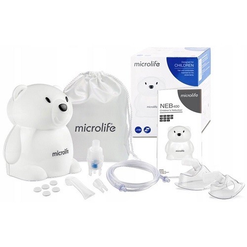 Microlife Nebulizator Toata Familia cu Compresor Neb400+Taxa Verde