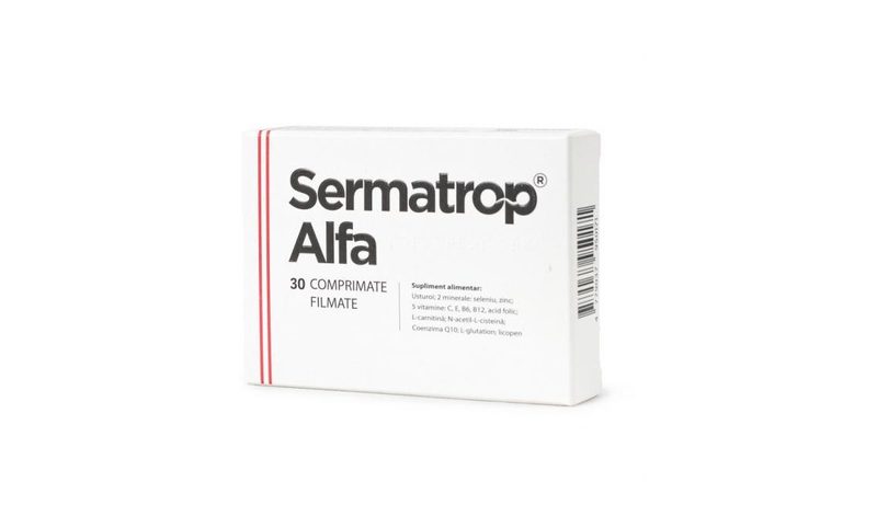 Sermatrop Alfa x 30cpr film