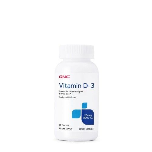 GNC Vitamin D3 1000UI x 180cpr