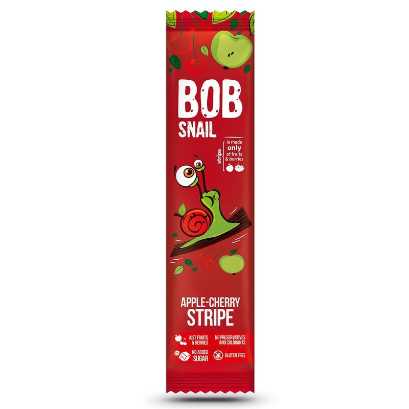 Bob Snail Felie Naturala Mere si Cirese 14g