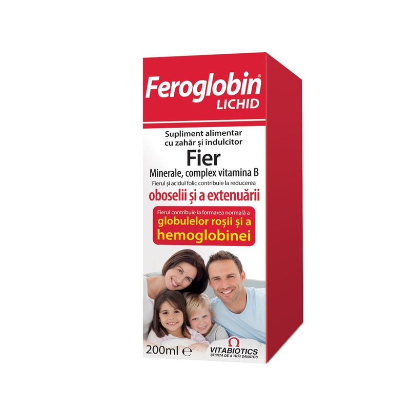 Feroglobin Lichid 200ml Vitabiotics