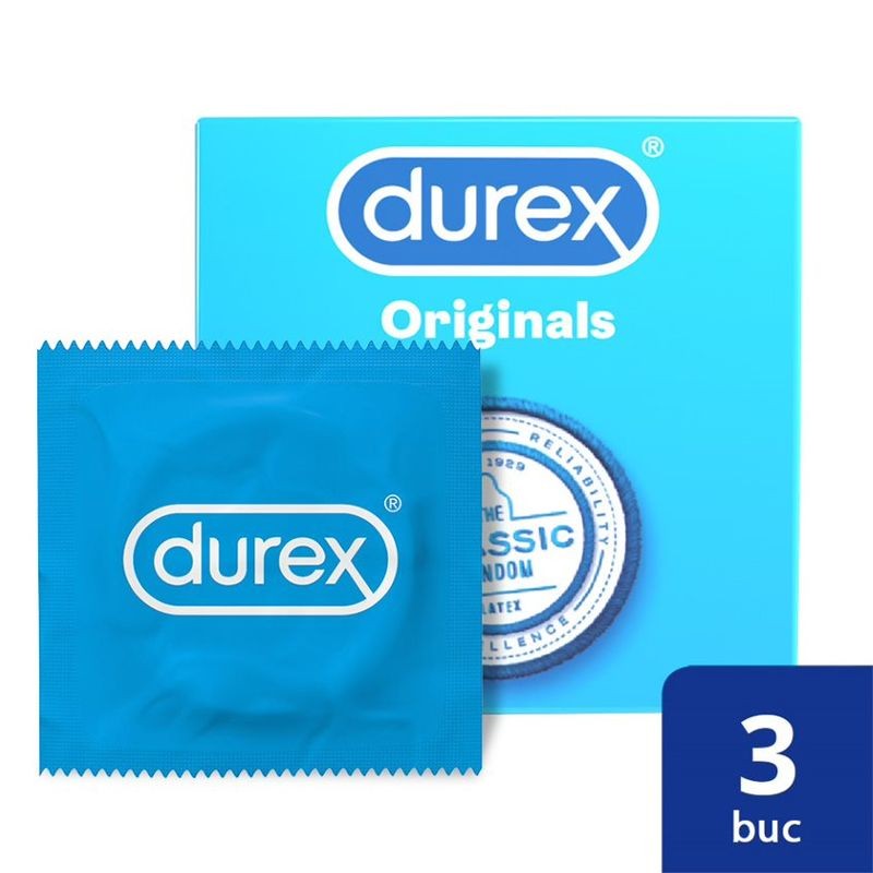 Durex Originals x 3buc