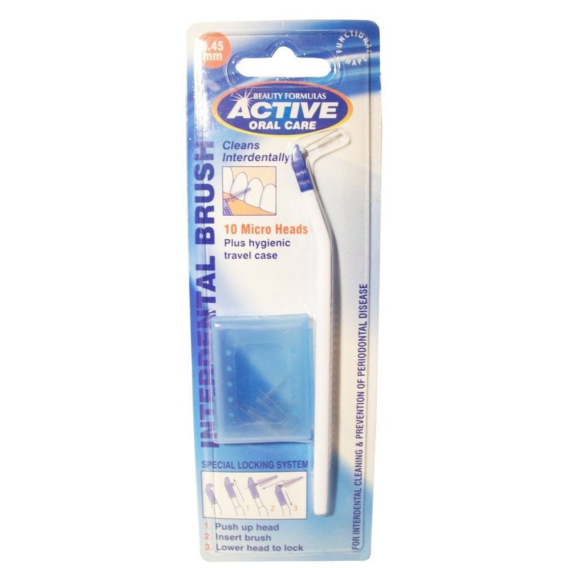 Beauty Formulas Periuta Interdentara cu 10 Microcapete 0,45mm