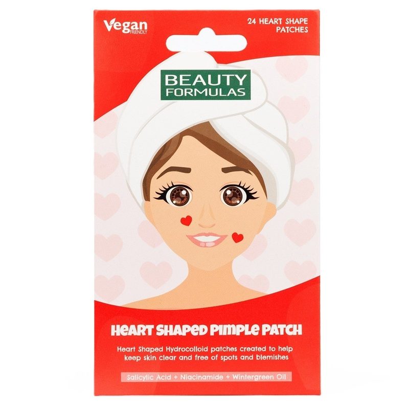 Beauty Formulas Plasturi Hidrocoloid Inimioara pt Cosuri x 24buc