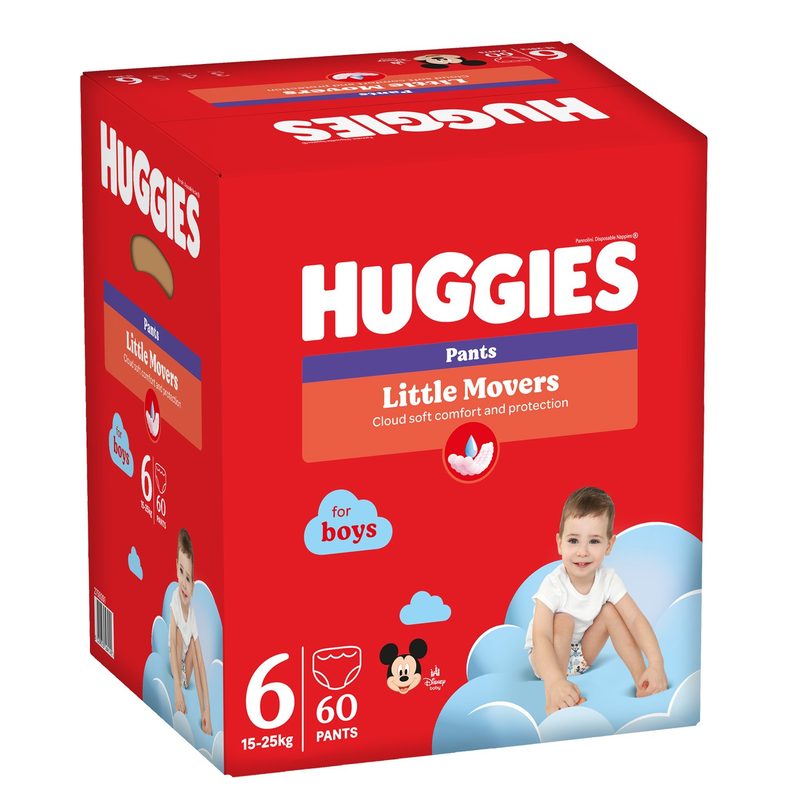 Huggies Pants nr.6 Boy 60buc 15-25kg