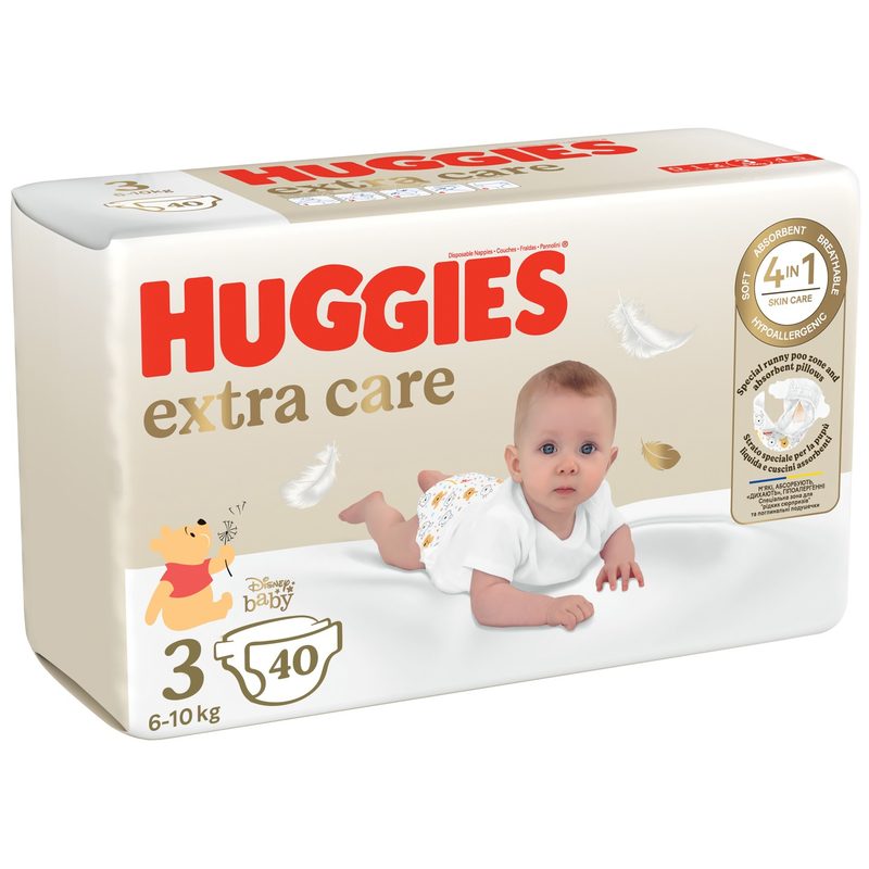 Huggies Extra Care 3 (6-10kg) x 40buc