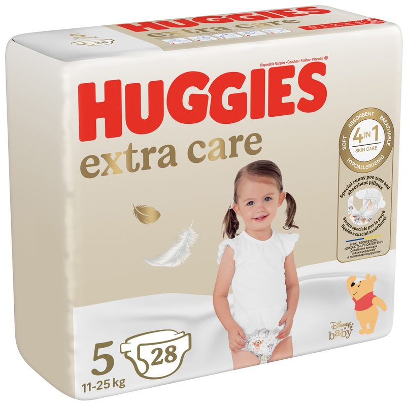 Huggies Extra Care 5 (11-25kg) x 28buc