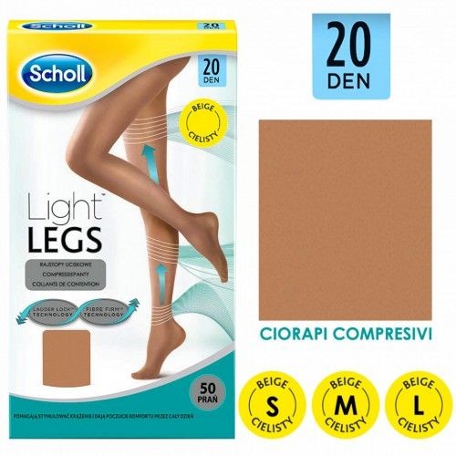 Scholl Light Legs 20 DEN biege (XL)