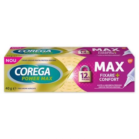 Corega Power Max Fixare+ Confort 40g