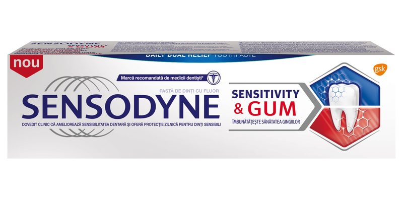 Sensodyne Pasta Dinti Sensitivity&Gum Active Protect 75ml GSK