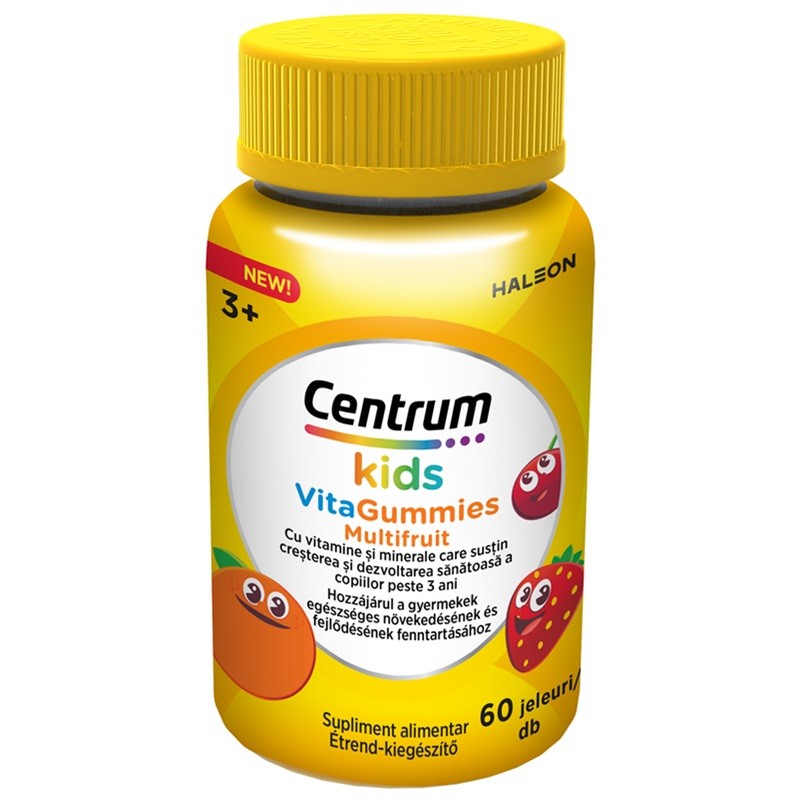 Centrum Kids Vitagummies Multifruit x 60jeleuri Haleon