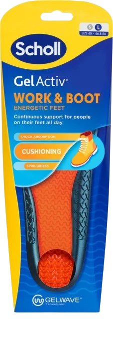 Scholl Branturi GelActiv Work&Boot L