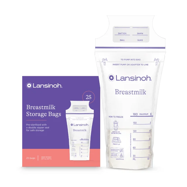 Lansinoh 44204 Pungi Stocare Lapte Matern x 25buc