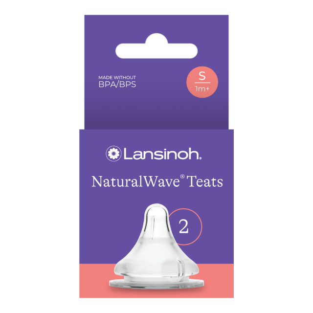 Lansinoh 75900 Tetina cu Flux Lent x 2buc