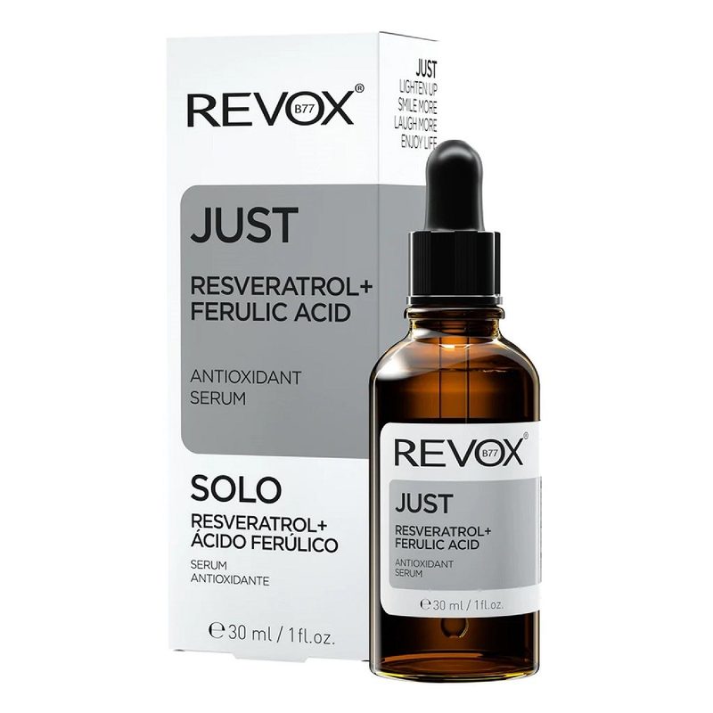 Revox Just Ser Antioxidant cu Resveratrol si Acid Ferulic 30ml