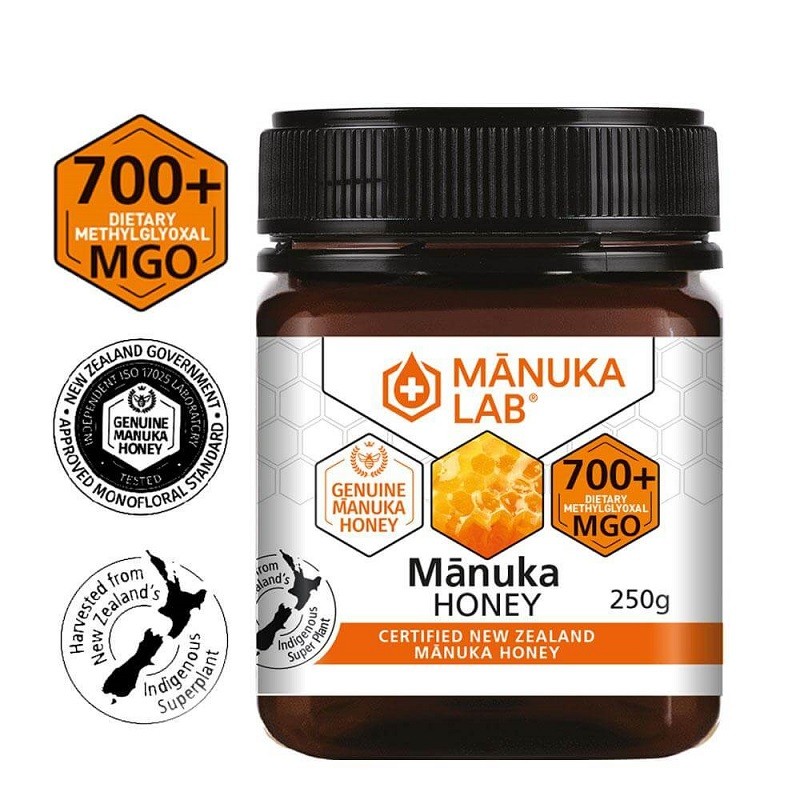 Miere de Manuka Naturala MGO700+ 250g Manuka Lab