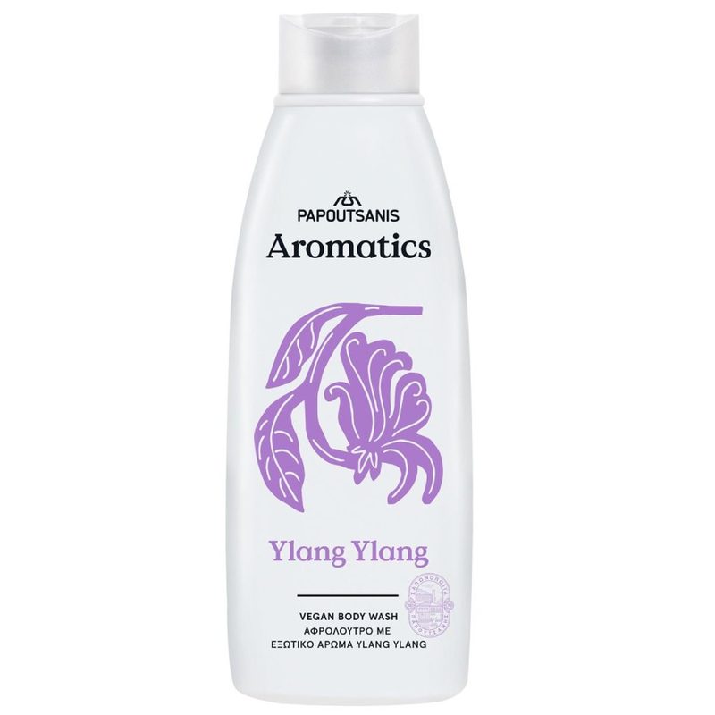 Aromatics Gel de Dus Vegan Ylang Ylang Prebiotice si Vit E 650ml