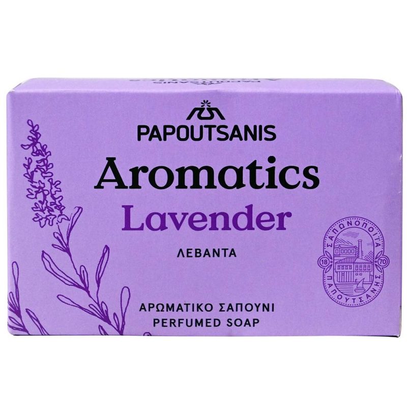 Aromatics Sapun Solid Lavanda 100g Papoutsantis