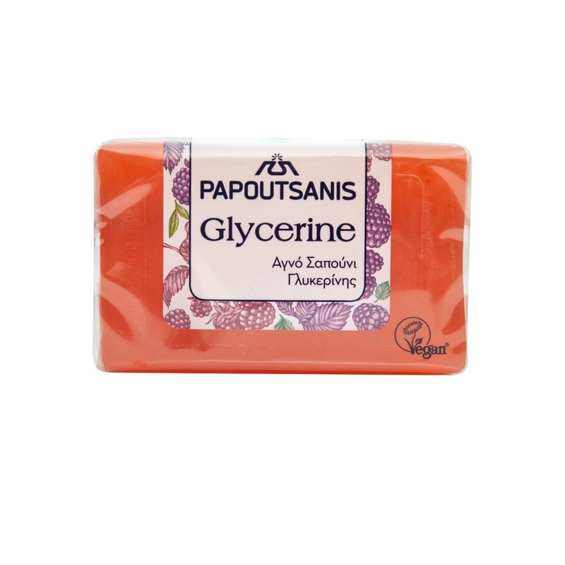 Sapun Glicerina Rosu 125g Papoutsanis