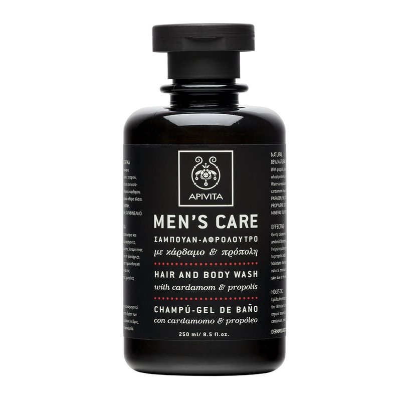 Apivita Men Gel Spalare Corp si Par 250ml
