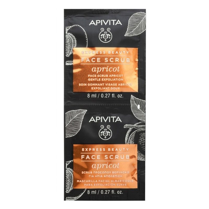 Apivita Express Exfoliant Caise Actiune Delicata 8ml x 2buc