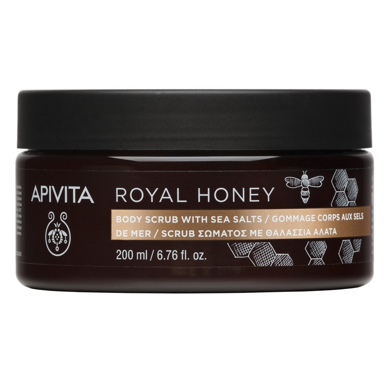Apivita Exfoliant Corp cu Miere Royal Honey 200ml