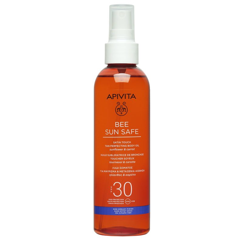 Apivita Sun Ulei pt Accelerarea Bronzului SPF30 200ml