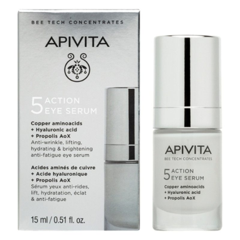 Apivita 5-Action Ser Ochi 15ml