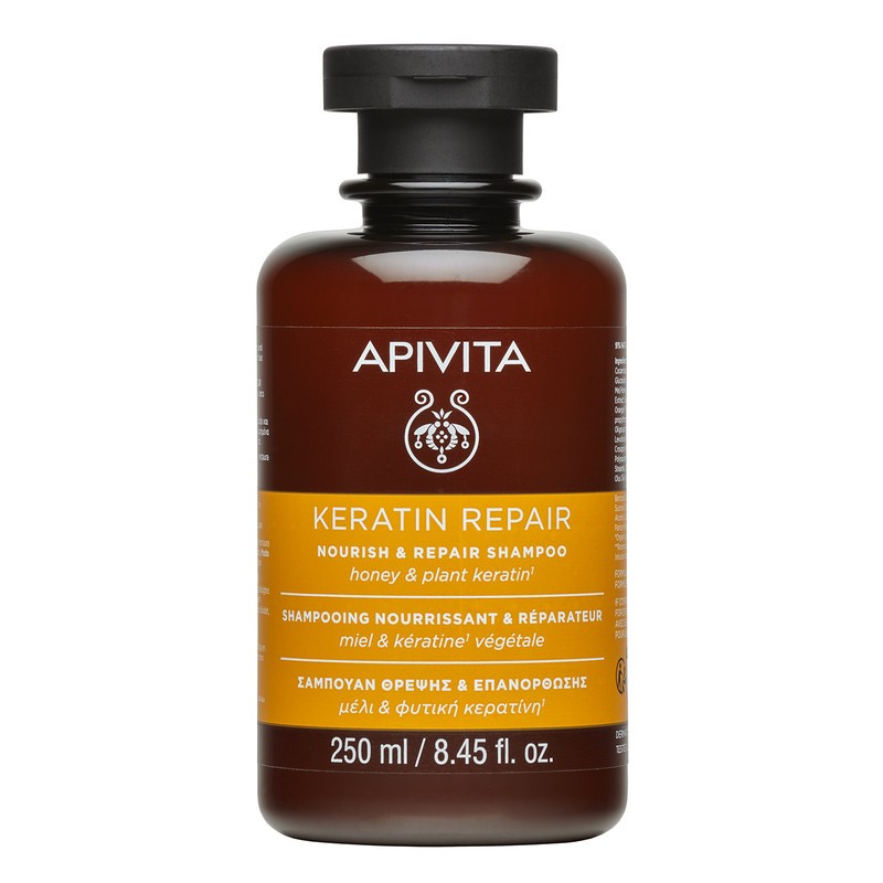 Apivita Hair Sampon Keratin Repair Reparare si Hranire 250ml