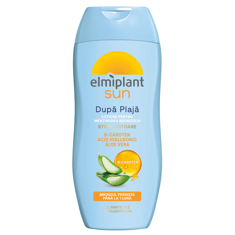 Elmiplant Sun Lotiune pt Mentinere Bronz Stralucitoare dupa Plaja 200ml