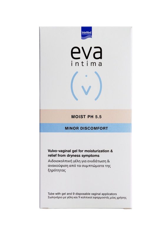 Eva Intima Moist pH 5.5 Gel Vulvo Vaginal x 9aplic Intermed
