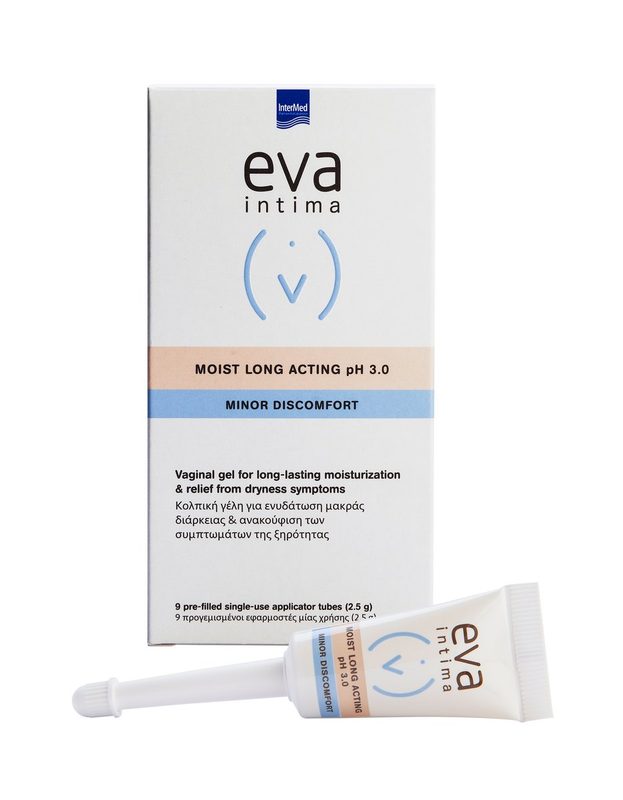 Eva Intima Moist Long Acting pH 3.0 Gel Vulvo Vaginal x 9aplic Intermed