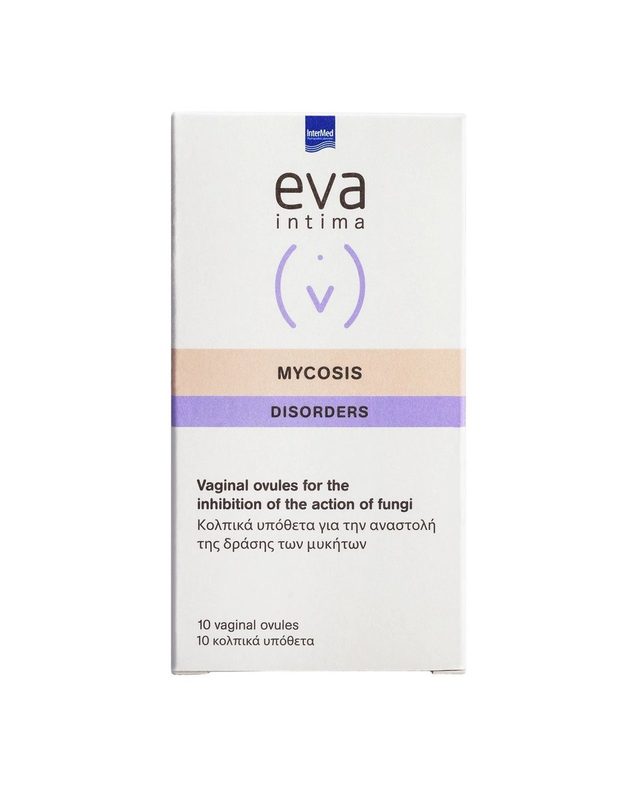 Eva Intima Mycosis Ovule Ameliorarea Vaginitei Fungice x 10buc Intermed