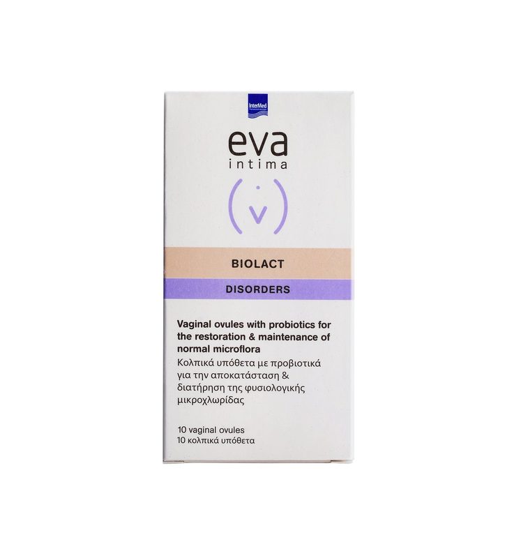 Eva Intima Biolact Ovule cu Probiotice x 10buc Intermed