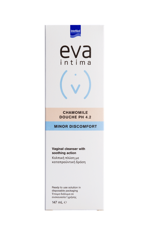 Eva Intima Chamomile Douche pH 4.2 Solutie de Curatare Vaginala cu Actiune Calmanta 147ml Intermed