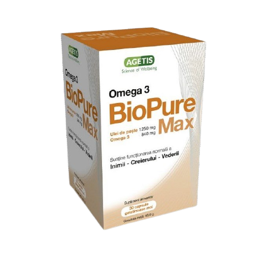 BioPure Max Omega 3 x 30cps moi Agetis