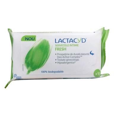 Lactacyd Servetele Intime Fresh x 15buc OMP