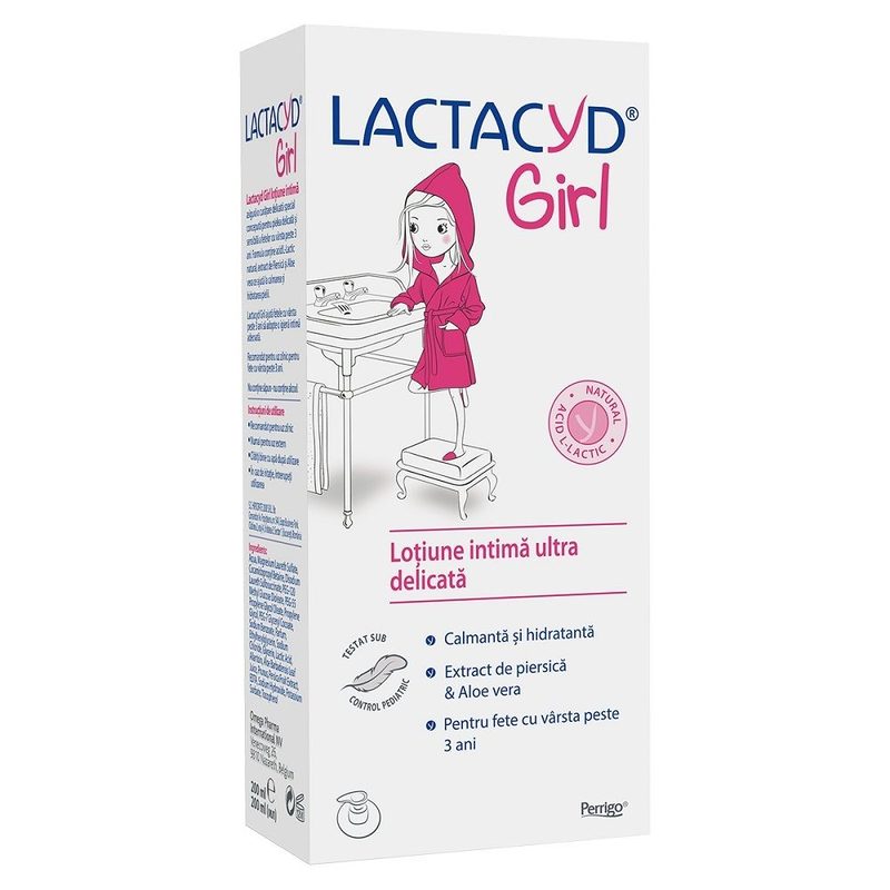 Lactacyd Lotiune Intima 3+ Girl 200ml OMP
