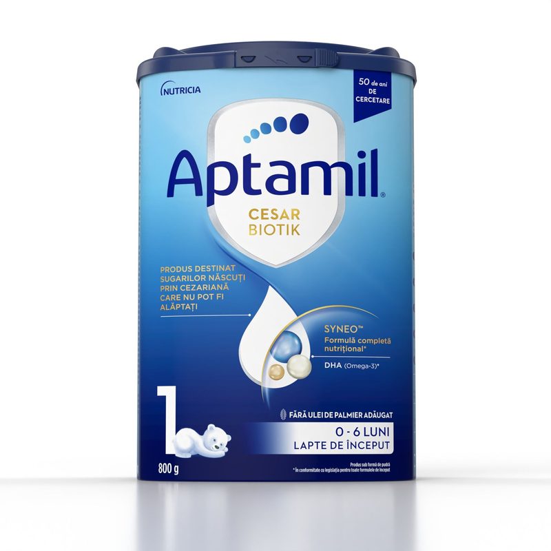 Aptamil CesarBiotik Lapte Praf 1 0-6l 800g