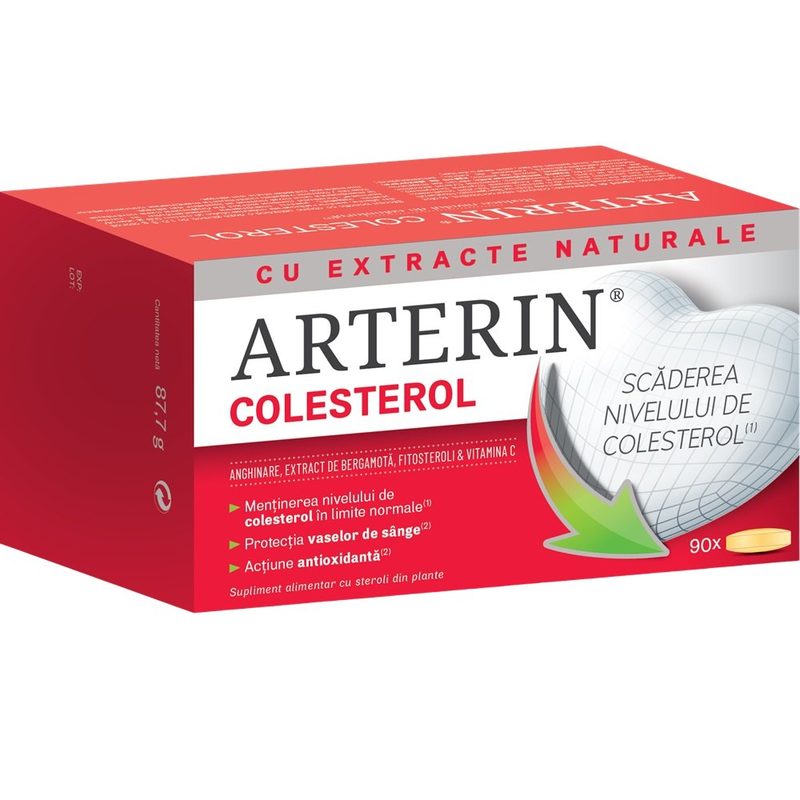 Arterin Colesterol x 90cpr Perrigo