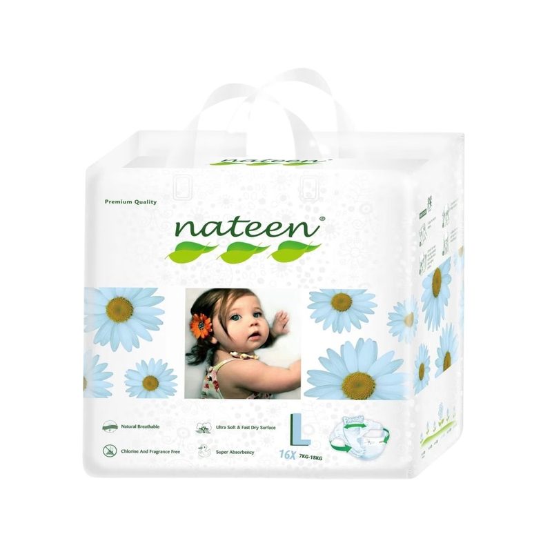 Nateen Scutece Nr 4 Premium Line 3D Flex&Fit 7-18kg x 16buc