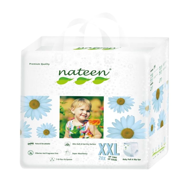 Nateen Scutece Nr 6 Premium Line 3D Flex&Fit 15-25kg x 20buc
