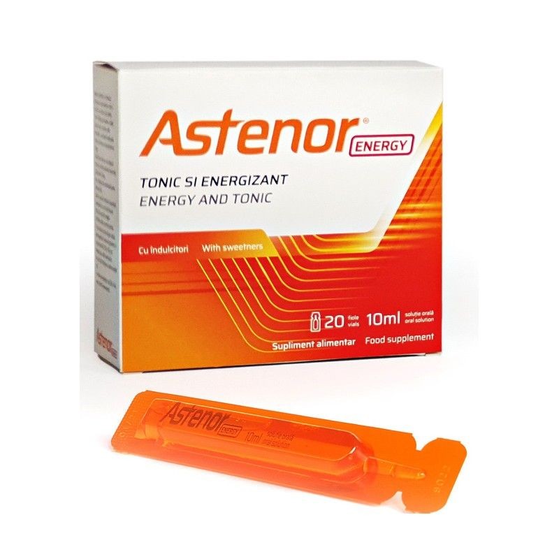 Astenor Energy sol orala 10ml x 20fi Biessen