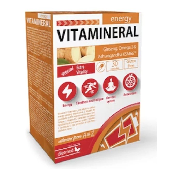 Vitamineral Energy x 30cps Dietmed
